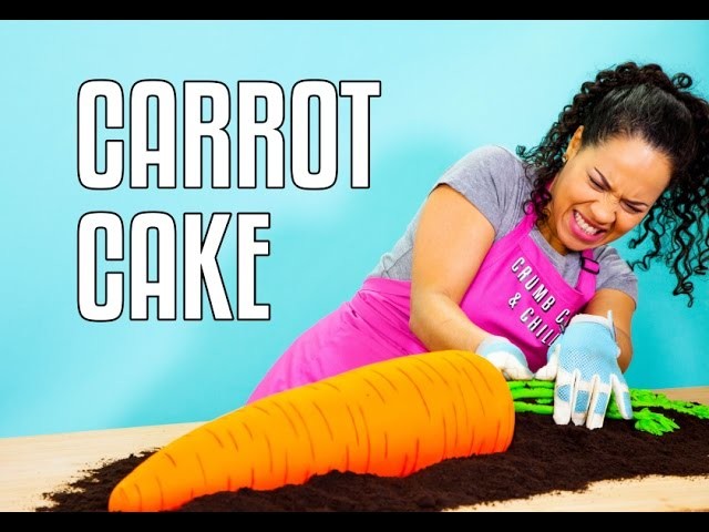 How To Make a GIANT CARROT CAKE! Delicious CARROT CAKE Inside A CARROT Cake - it’s CARROT-CEPTION!