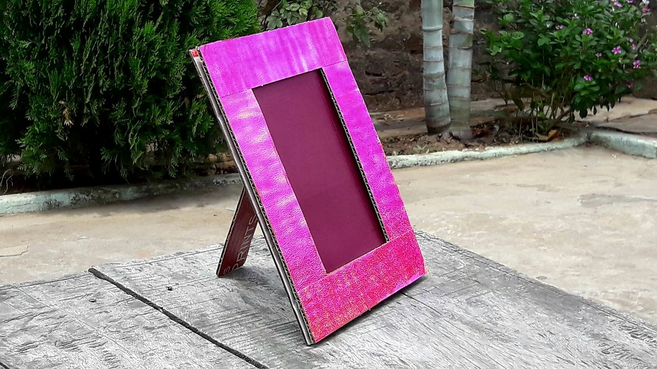 how-to-make-photo-frame-using-cardboard-vastparts