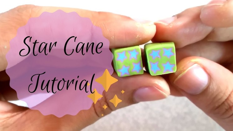 How To Make a Star Cane In Polymer Clay