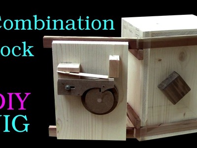 How to make a wooden combination lock