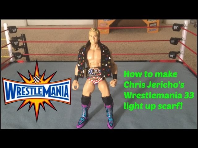 How to make Chris Jericho's Wrestlemania 33 Scarf!