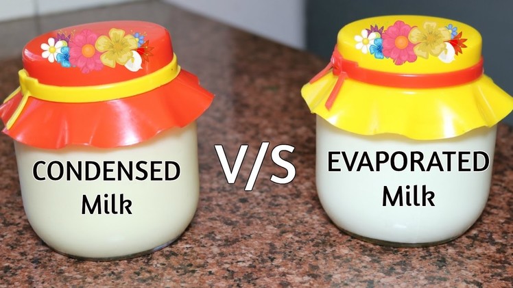 How to make Homemade EVAPORATED Milk & CONDENSED Milk