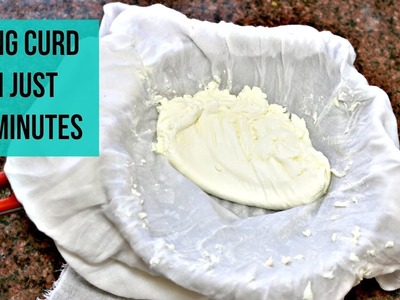 How to make HUNG CURD or Thick Curd in just 15 Minutes