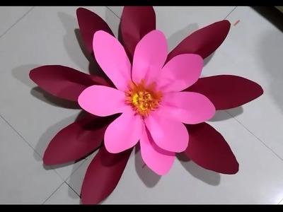 How to make Lotus Flower for Fancy Dress competition