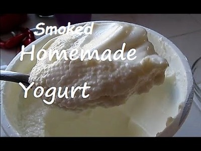How to Make Smoked Yogurt at Home.لبن اربيل -طريقة عمل لبن المدخن. Recipe#153