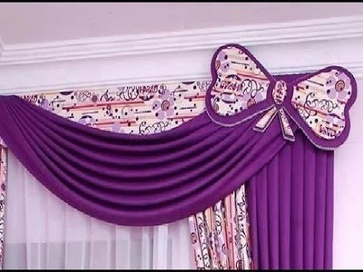 How to make swags and tails curtains(Amazing and wonderful )