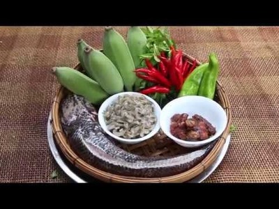 How To Make Sweet And Sour Fish Soup With Young Banana, Asian Food