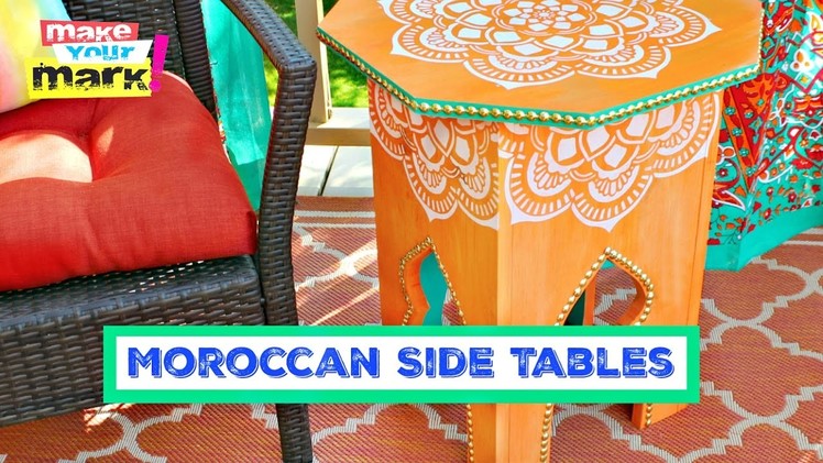 How to: Moroccan Side Table DIY