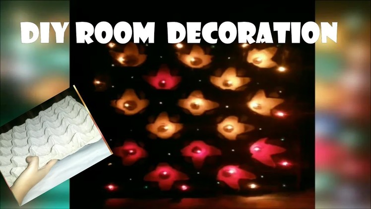 How to Recycle Egg Carton:: Room Decoration in 30 minutes