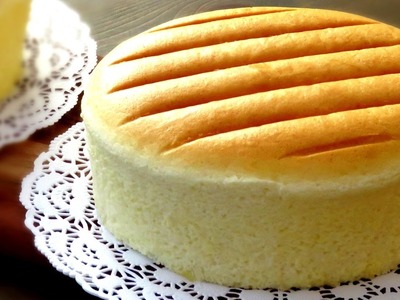 How To Steam Bake Sponge Cake | Castella Cake Recipe 原味古早味蛋糕做法