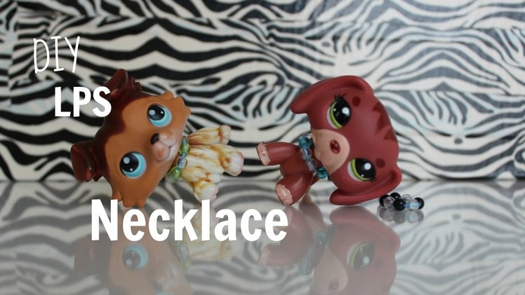 LPS DIY~ How to make Lps Necklace(no wires)