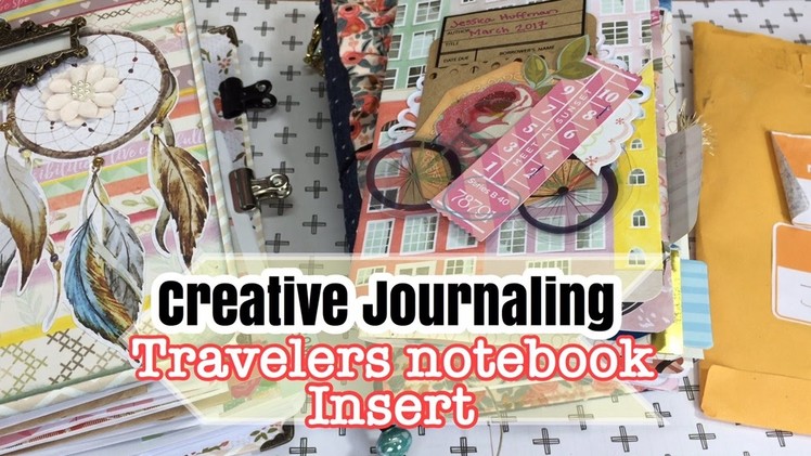 March Creative Travelers Notebook Insert. How I stay organized : Memory Keeping