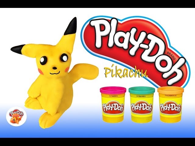 Play Doh Play & Learn How to Make Pikachu Pokemon Go