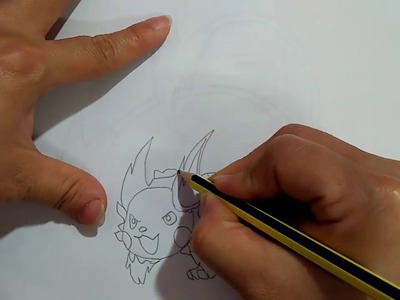Pokemon drawings | How to draw Mega Raichu part 2 | Pokemon drawing tutorial for kids