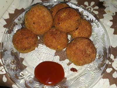 Potato Cheese ball recipe - How to make Potato cheese ball (ingredients in video description)