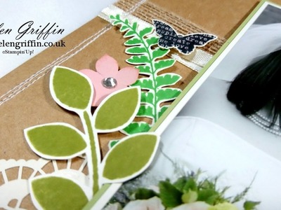 The Bouquet - Scrapbook Layout For Simply Cards & Papercraft Magazine