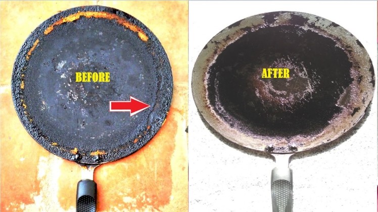 Tip: Cleaning Oil Layer formed Dosa Pan || How to clean dosa Pan.Tawa-How to clean nonstick dosa pan