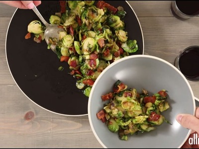 Veggie Recipes - How to Make Fried Brussels Sprouts