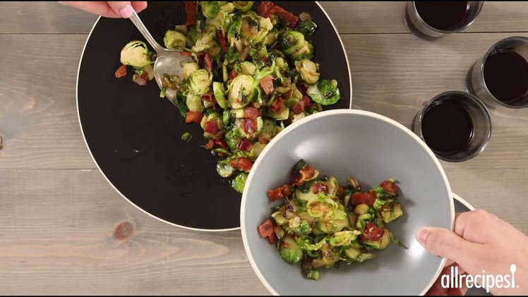 Veggie Recipes - How to Make Fried Brussels Sprouts