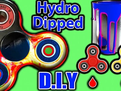 1000MPH FIDGET SPINNER (HYDRO DIP!) (DIY COLORS)