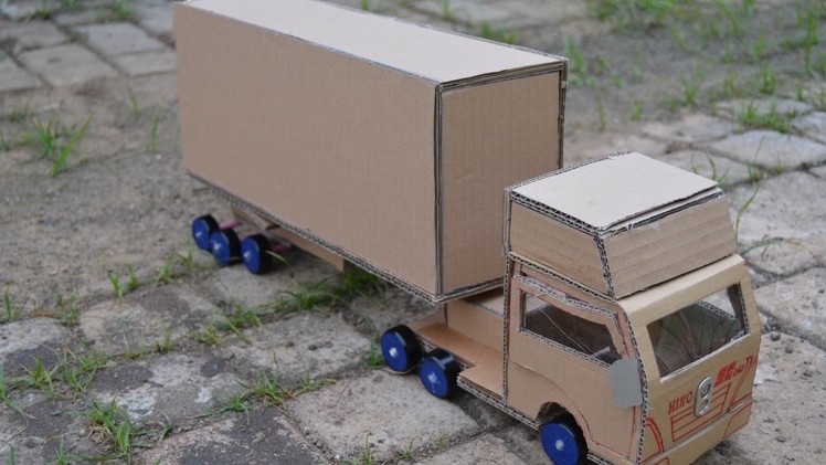 Awesome idea ! Truck Container DIY at Home - Truck Container Electrick