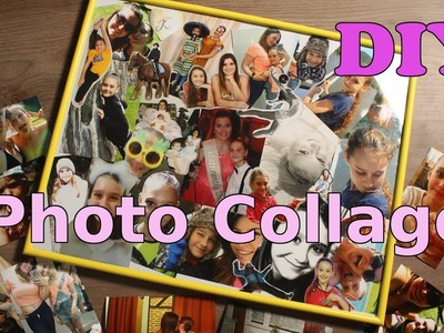 B-day gift  | photo collage | DIY