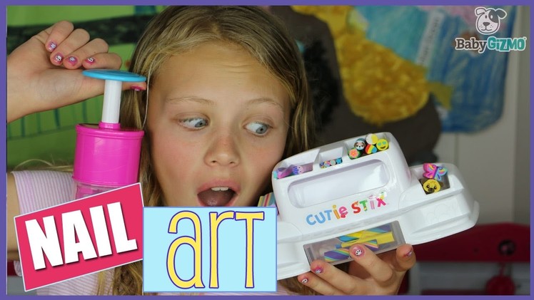 Cool DIY Nail Art with Cutie Stix Toy Unboxing | Tween & Teen Crafts