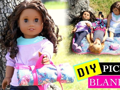 DIY American Girl Doll Picnic Blanket