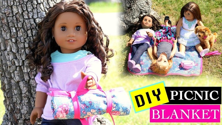 DIY American Girl Doll Picnic Blanket