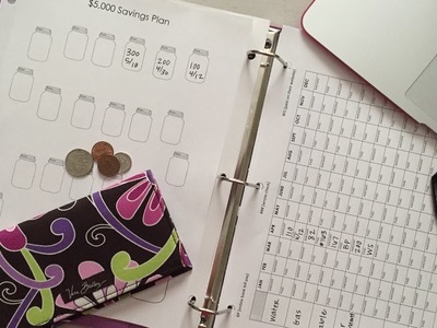 DIY Budget Binder with sample bill sheets ▷ The Planner Place