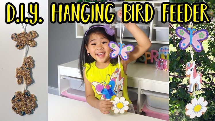 DIY Cute Hanging Bird Feeder | Handmade Hanging Bird Feeder Tutorial | Easy Bird Feeder DIY for Kids