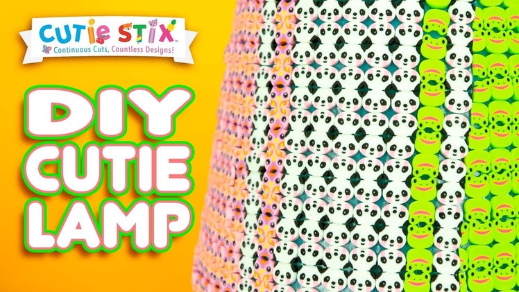 DIY Cutie Covered Lamp!! | How To Wow Show | Official Cutie Stix