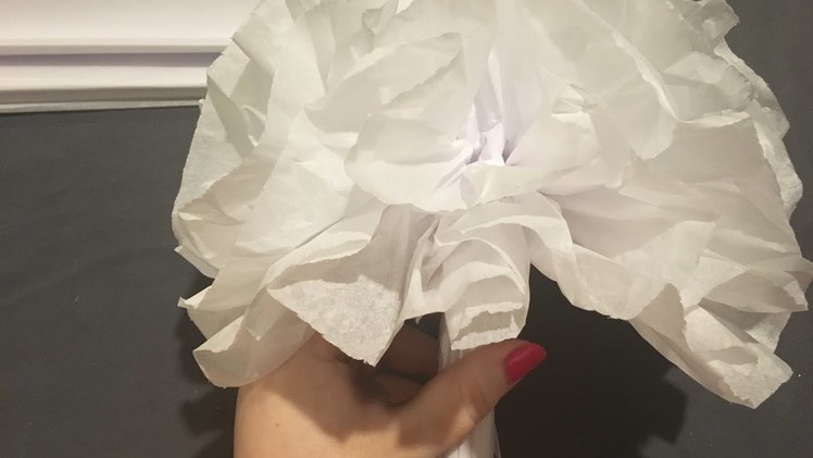 DIY Dollar Tree Tissue Paper | Pom Poms