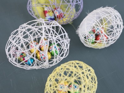 DIY : Easter egg from yarn by Søstrene Grene