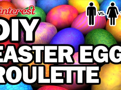 DIY Easter Egg Roulette - Man Vs Corinne Vs Pin + Giveaway