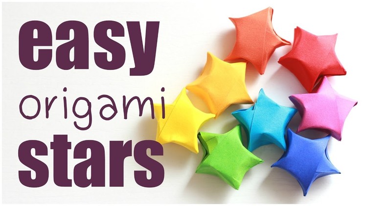 DIY | Easy ORIGAMI stars