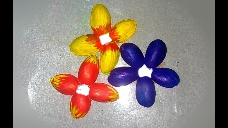 DIY Flower | Pista shell crafts