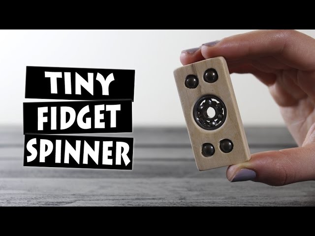 DIY Hand Spinner Fidget Toy WOODEN