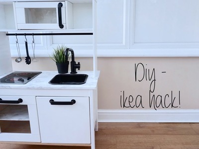 DIY HOME DECOR IKEA HACK | CHILDRENS KITCHEN | CARLY JADE DRAKE