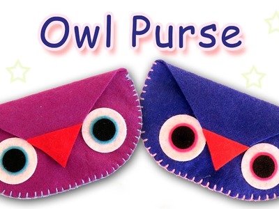 DIY Mother's day gifts : Owl Purse - Ana | DIY Crafts