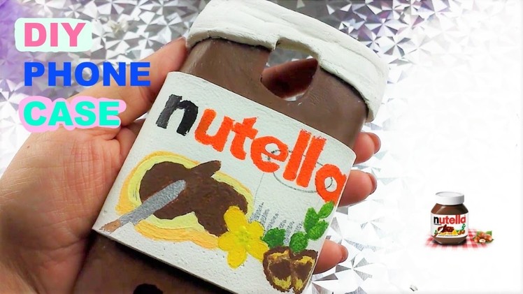 DIY NUTELLA CELL PHONE CASE