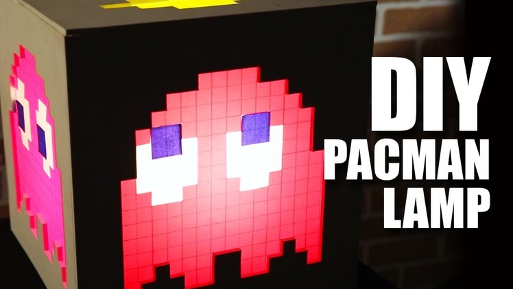 DIY Pacman Lamp | Room Decor Ideas | Mad Stuff With Rob