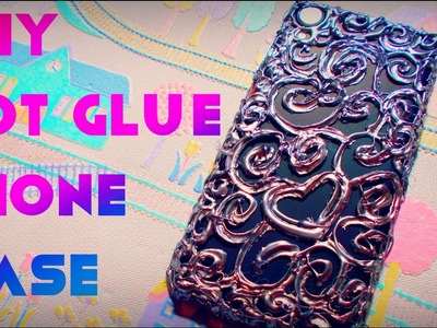 DIY phone case | DIY hot glue phone case | Maison Zizou