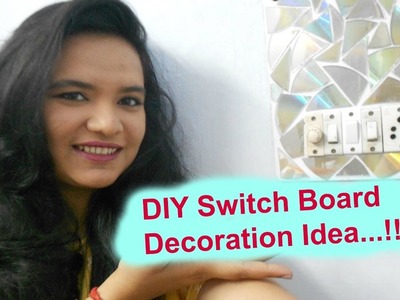 DIY Switchboard decoration idea. !! || Chinu ||