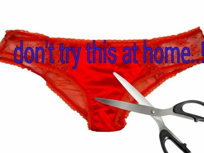 DIY UNDERWEAR compilations do not try this at home