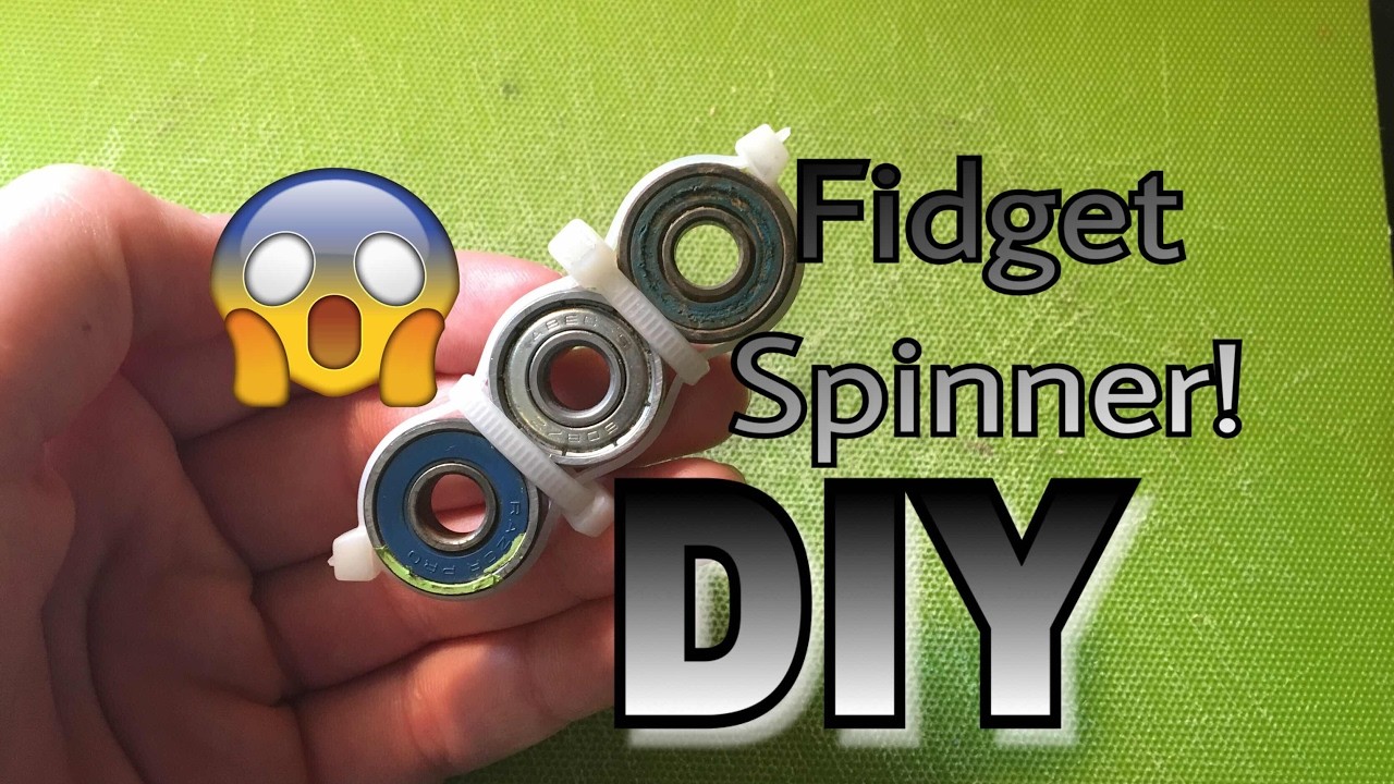 DIY zip tie fidget spinner!