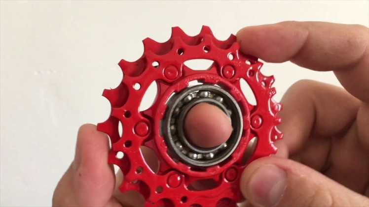 FIDGET SPINNER DIY WITH MTB COMPONENTS