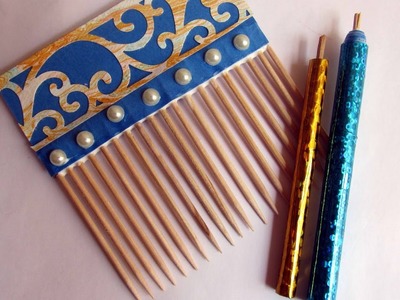 Handmade Slotted QuillingTool. Handmade Quilling Comb. DIY Quilling Accessories