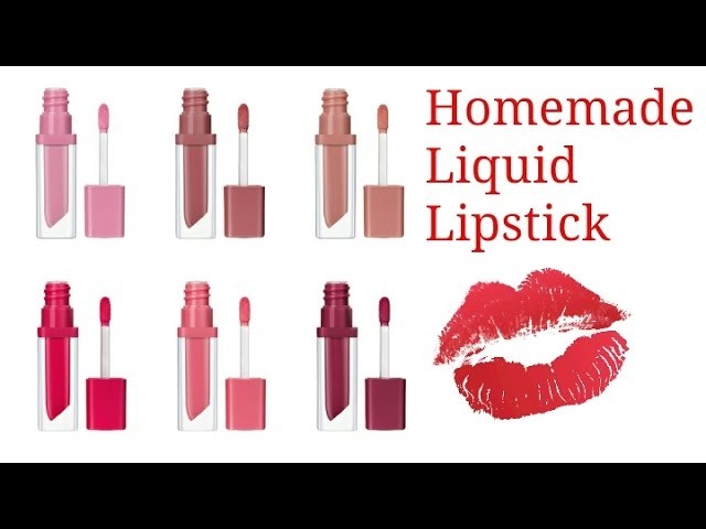 Homemade Liquid Lipstick |DIY  liquid lipstick
