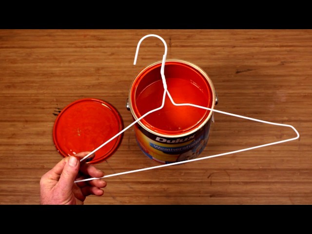How To Keep A Paint Can Clean & Avoid Sticking - D.I.Y. At Bunnings